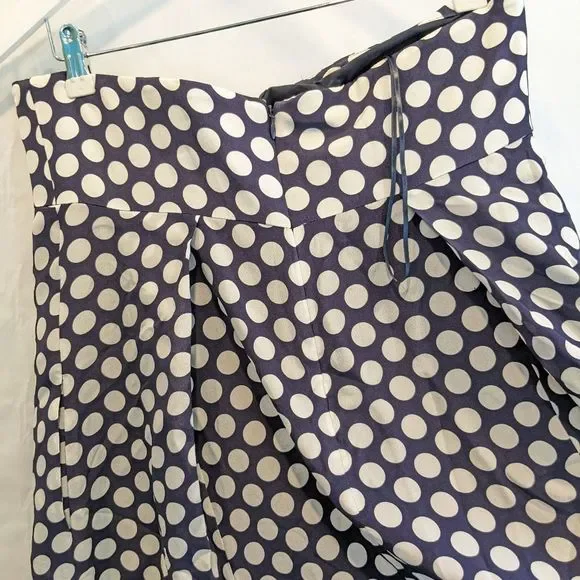 J. Crew Strapless Polka Dot Dress in Black and White - Picture 6 of 8